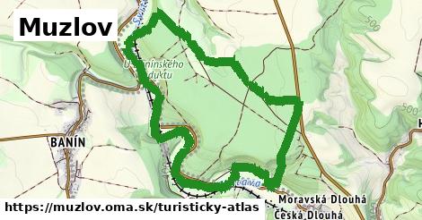 ikona Muzlov: 0 m trás turisticky-atlas v muzlov