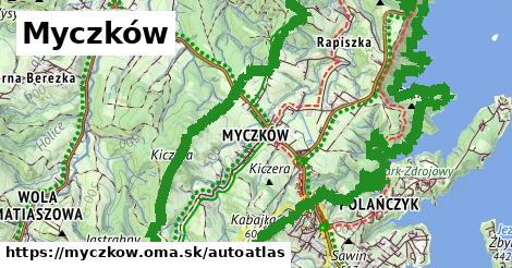 ikona Mapa autoatlas v myczkow