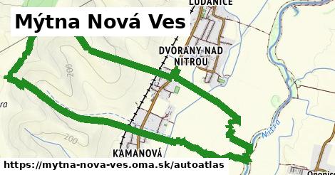 ulice v Mýtna Nová Ves