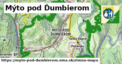 ikona Zimná mapa zimna-mapa v myto-pod-dumbierom