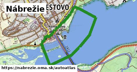 ikona Mapa autoatlas v nabrezie