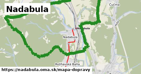 ikona Nadabula: 1,29 km trás mapa-dopravy v nadabula