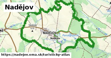 ikona Turistická mapa turisticky-atlas v nadejov