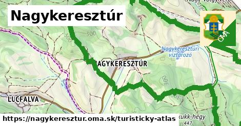 ikona Turistická mapa turisticky-atlas v nagykeresztur