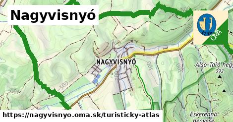 ikona Turistická mapa turisticky-atlas v nagyvisnyo