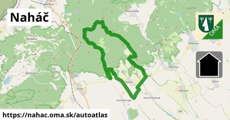 ikona Mapa autoatlas v nahac