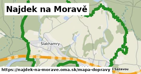 ikona Mapa dopravy mapa-dopravy v najdek-na-morave