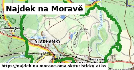 ikona Turistická mapa turisticky-atlas v najdek-na-morave