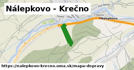 ikona Mapa dopravy mapa-dopravy v nalepkovo-krecno