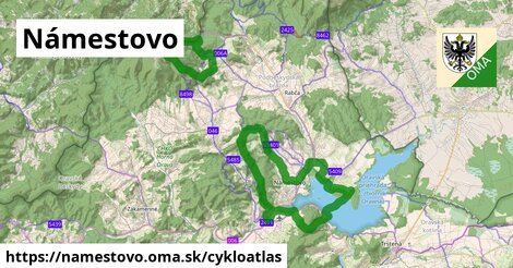 ikona Cyklo cykloatlas v namestovo