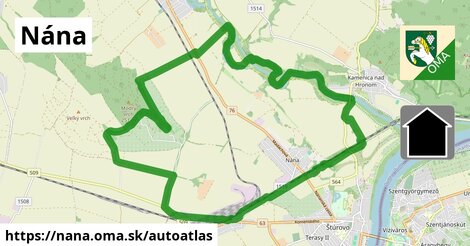 ikona Mapa autoatlas v nana