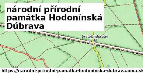 ikona Mapa autoatlas v narodni-prirodni-pamatka-hodoninska-dubrava