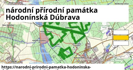 ikona Turistická mapa turisticky-atlas v narodni-prirodni-pamatka-hodoninska-dubrava