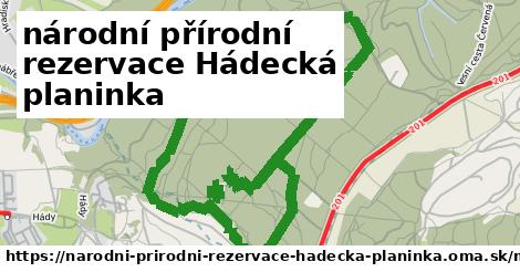 ikona Mapa dopravy mapa-dopravy v narodni-prirodni-rezervace-hadecka-planinka