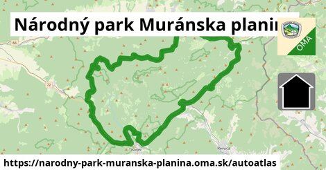 ikona Mapa autoatlas v narodny-park-muranska-planina