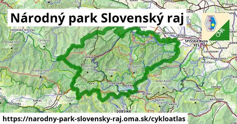 ikona Cyklo cykloatlas v narodny-park-slovensky-raj