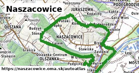 ikona Mapa autoatlas v naszacowice