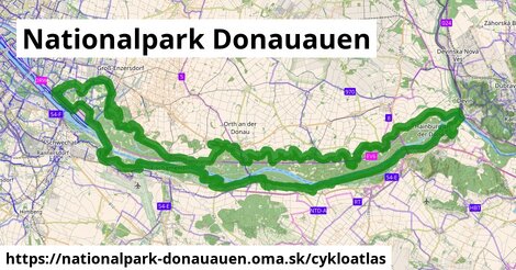 ikona Cyklo cykloatlas v nationalpark-donauauen