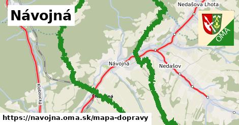 ikona Mapa dopravy mapa-dopravy v navojna