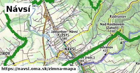 ikona Zimná mapa zimna-mapa v navsi