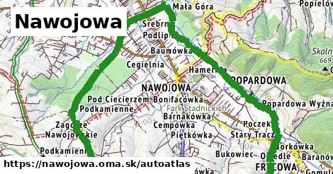 ulice v Nawojowa