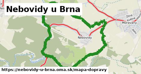 ikona Mapa dopravy mapa-dopravy v nebovidy-u-brna