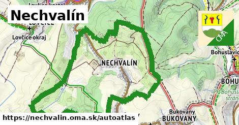 ikona Mapa autoatlas v nechvalin