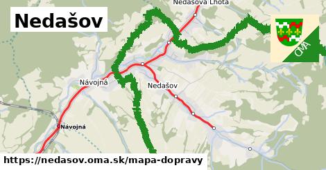 ikona Mapa dopravy mapa-dopravy v nedasov