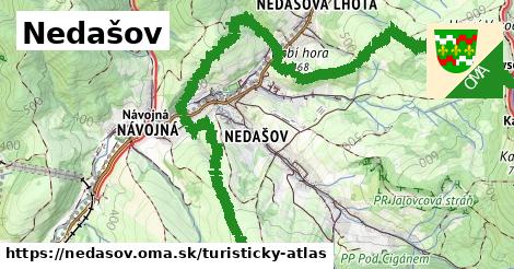 ikona Turistická mapa turisticky-atlas v nedasov