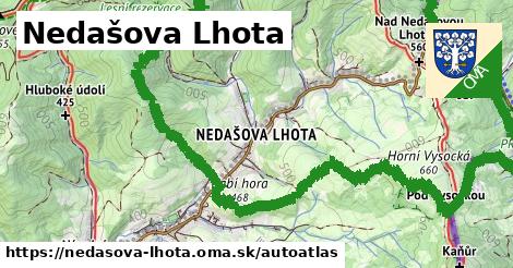 ikona Mapa autoatlas v nedasova-lhota