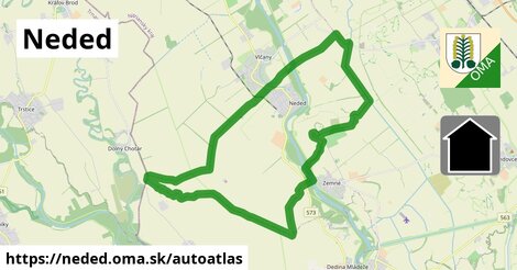 ikona Mapa autoatlas v neded