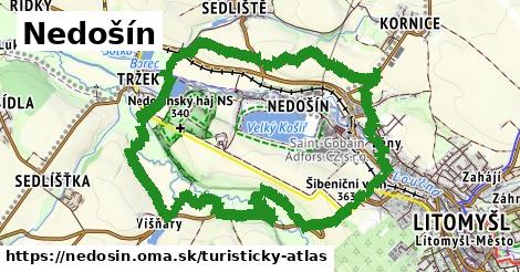 ikona Turistická mapa turisticky-atlas v nedosin