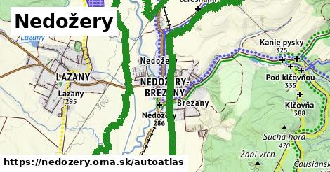 ikona Mapa autoatlas v nedozery