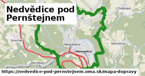 ikona Mapa dopravy mapa-dopravy v nedvedice-pod-pernstejnem