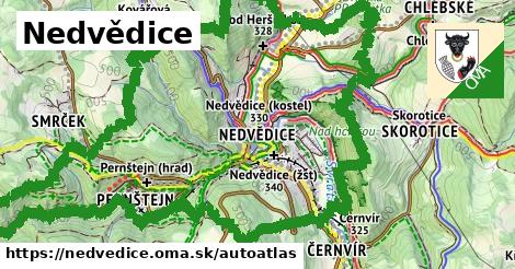 ikona Mapa autoatlas v nedvedice