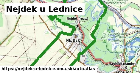 ulice v Nejdek u Lednice