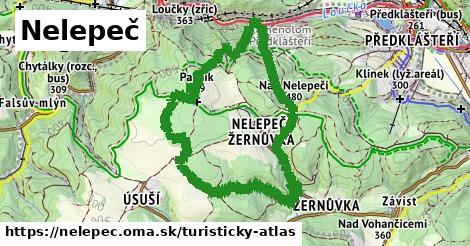 ikona Turistická mapa turisticky-atlas v nelepec