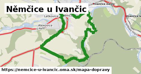 ikona Mapa dopravy mapa-dopravy v nemcice-u-ivancic