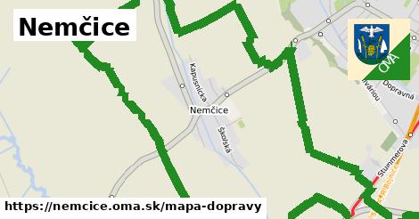 ikona Mapa dopravy mapa-dopravy v nemcice