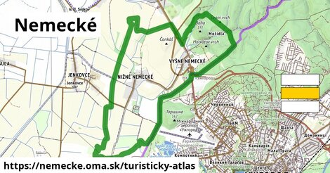 ikona Nemecké: 0 m trás turisticky-atlas v nemecke