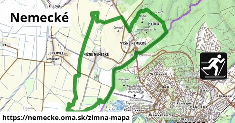 ikona Zimná mapa zimna-mapa v nemecke
