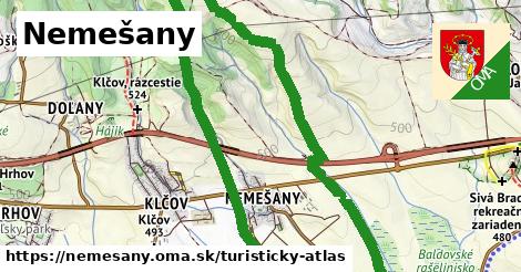 ikona Turistická mapa turisticky-atlas v nemesany