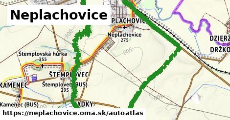 ikona Mapa autoatlas v neplachovice