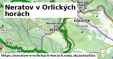 ikona Mapa autoatlas v neratov-v-orlickych-horach