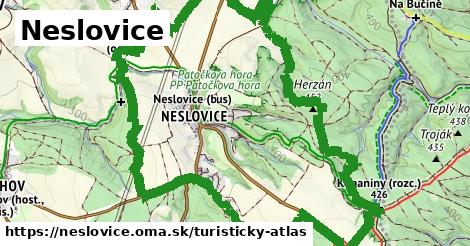 ikona Turistická mapa turisticky-atlas v neslovice