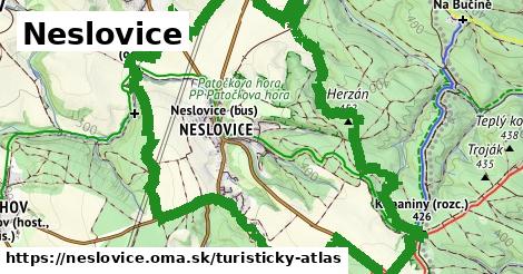 ikona Turistická mapa turisticky-atlas v neslovice