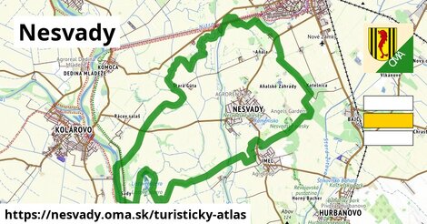 ikona Turistická mapa turisticky-atlas v nesvady