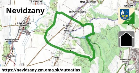 ikona Mapa autoatlas v nevidzany.zm