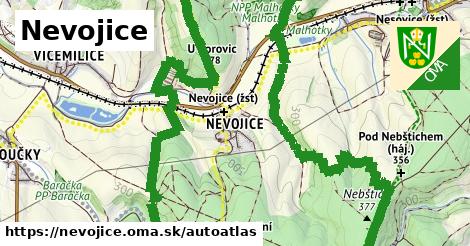 ikona Mapa autoatlas v nevojice