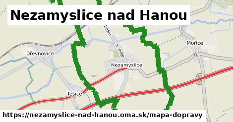 ikona Mapa dopravy mapa-dopravy v nezamyslice-nad-hanou